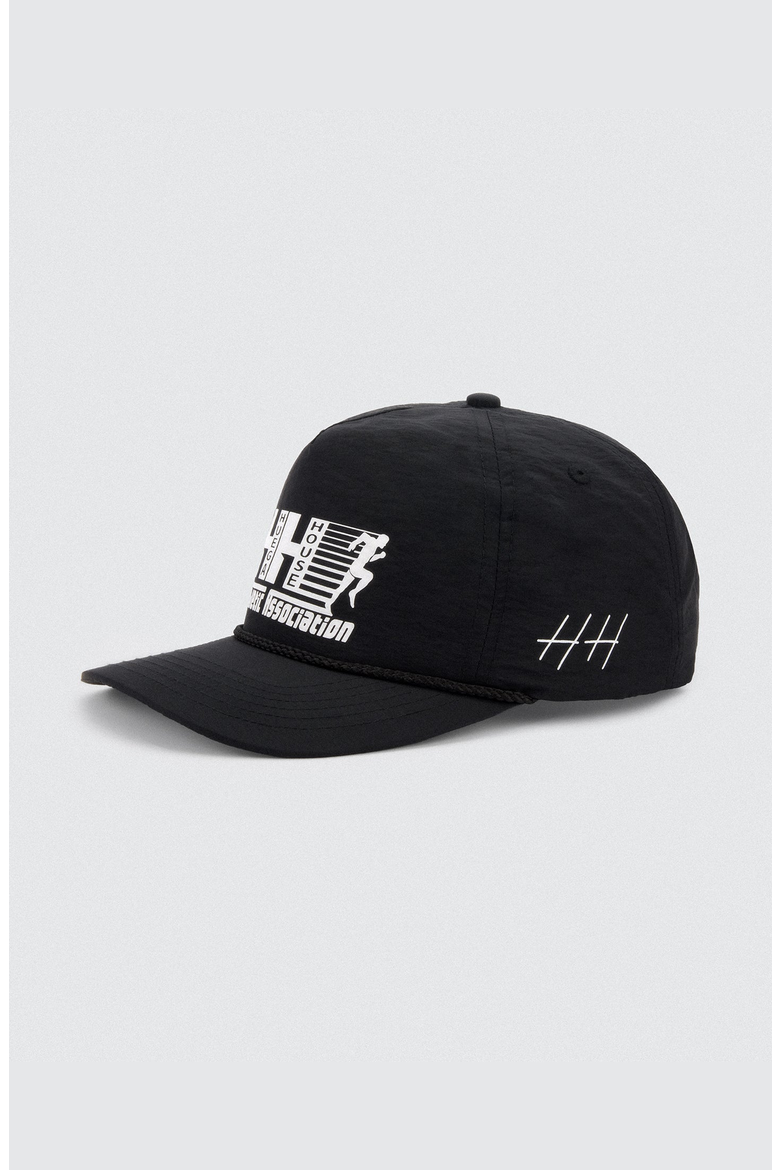 Warm Up Nylon Hat, Alternate, color, Black