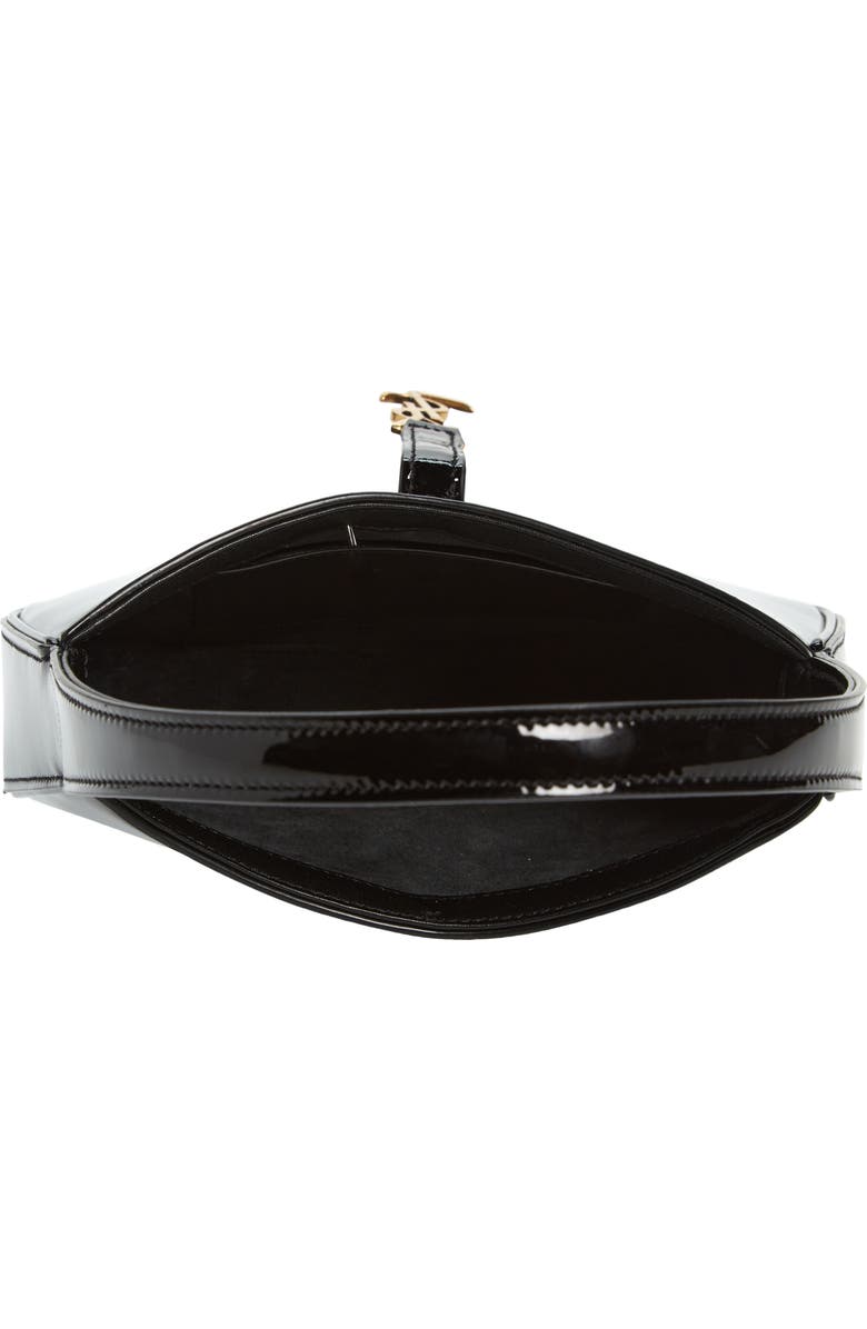 Saint Laurent Mini Le 5 à 7 Leather Hobo, Alternate, color,