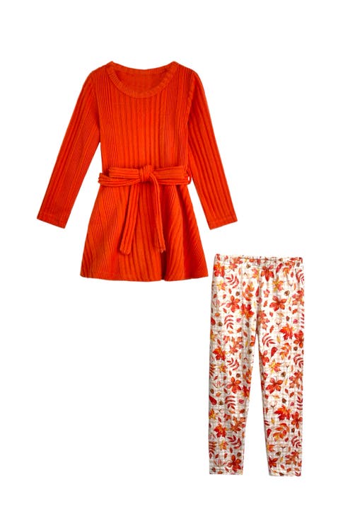 Autumn Harvest Girls Top and Legging Set (Toddler, Little Kid & Big Kid)