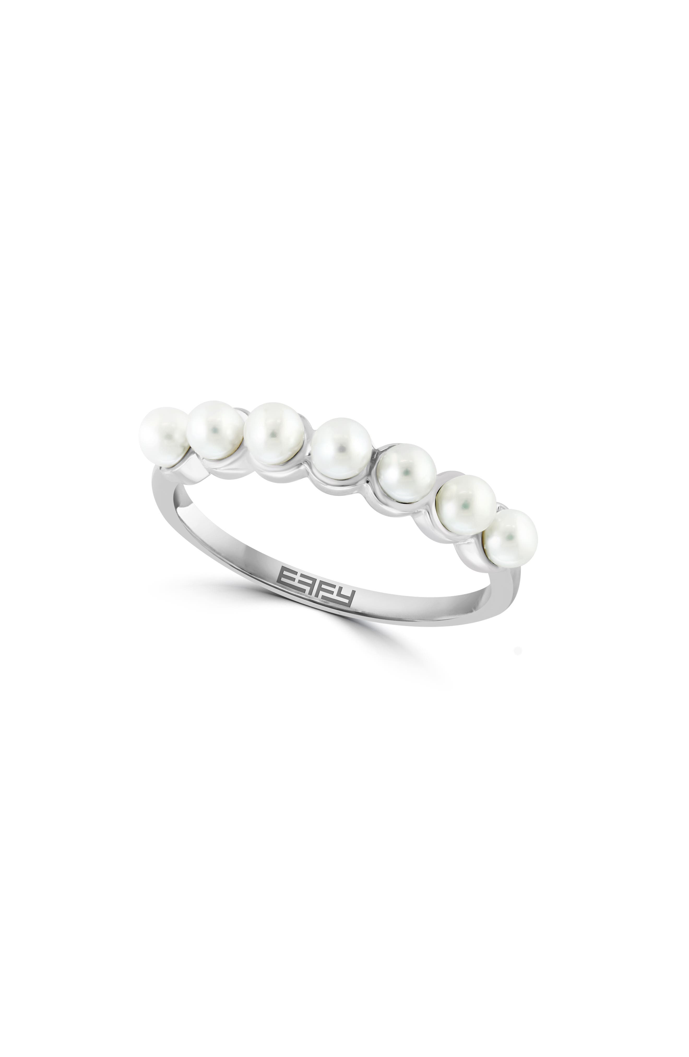 EFFY Sterling Silver Freshwater Pearl Ring