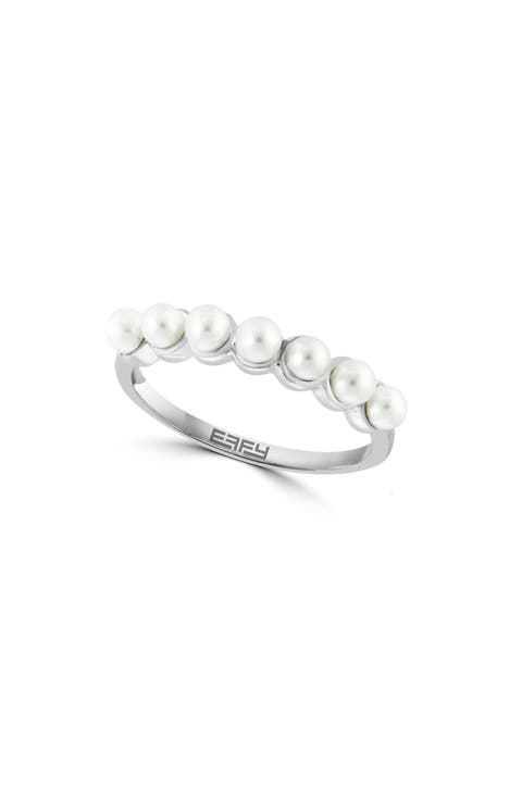 Sterling Silver Freshwater Pearl Ring