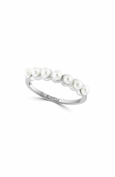 EFFY Sterling Silver Freshwater Pearl Ring