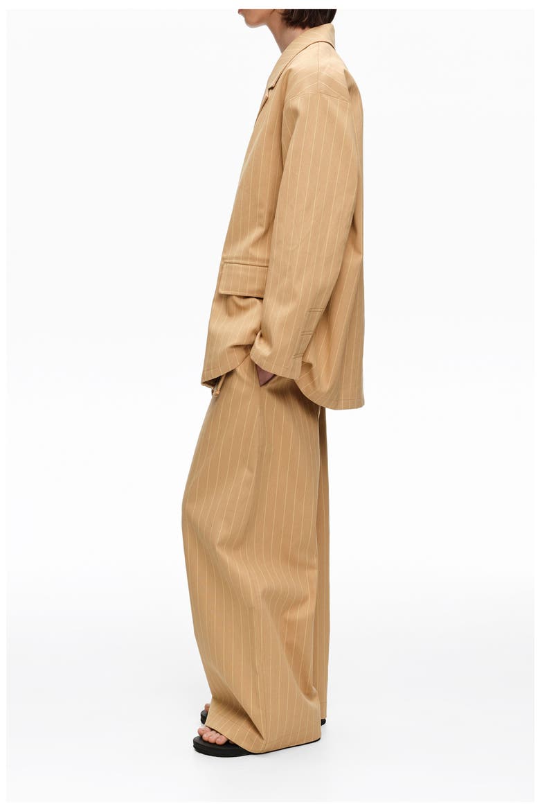 Double-Breasted Tailored Jacket, Alternate, color, OCHRE