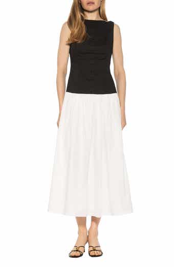 Solenne Mixed Media Dress