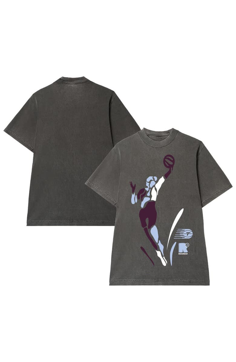 round21 Unisex round21 Charcoal Toronto Tempo Victory T-Shirt, Alternate, color, Charcoal