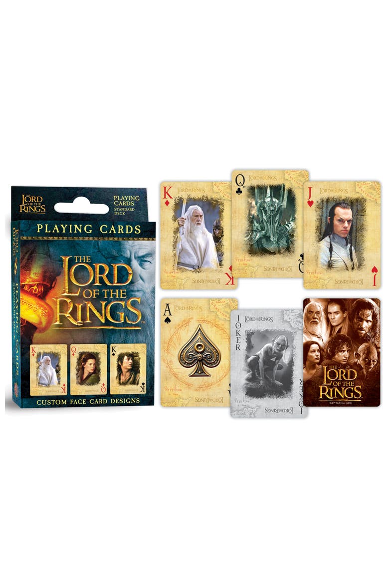 Lord of the Rings Playing Cards, Alternate, color, Multicolor