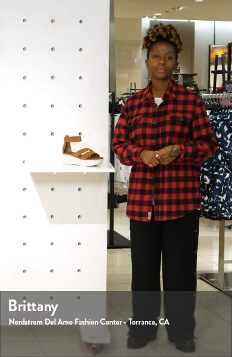 Montauk Platform Sandal, sales video thumbnail