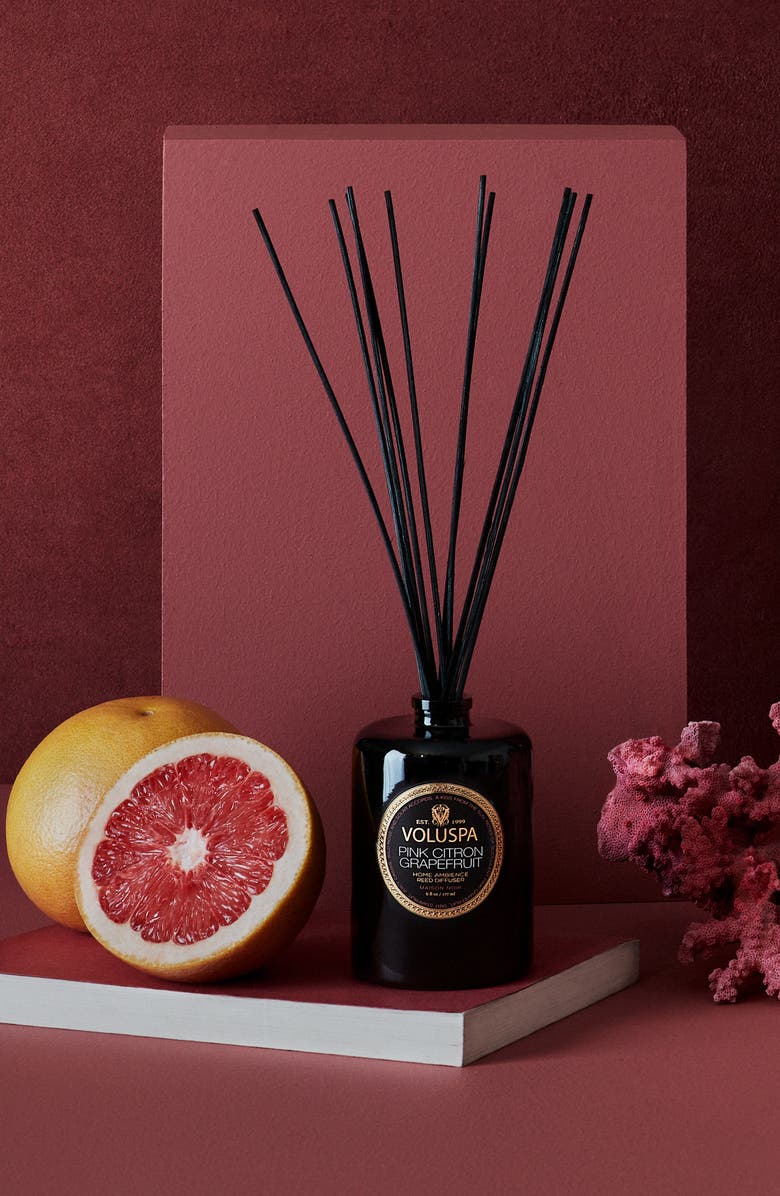 Voluspa Pink Citron Grapefruit Reed Diffuser, Alternate, color, Pink Citron