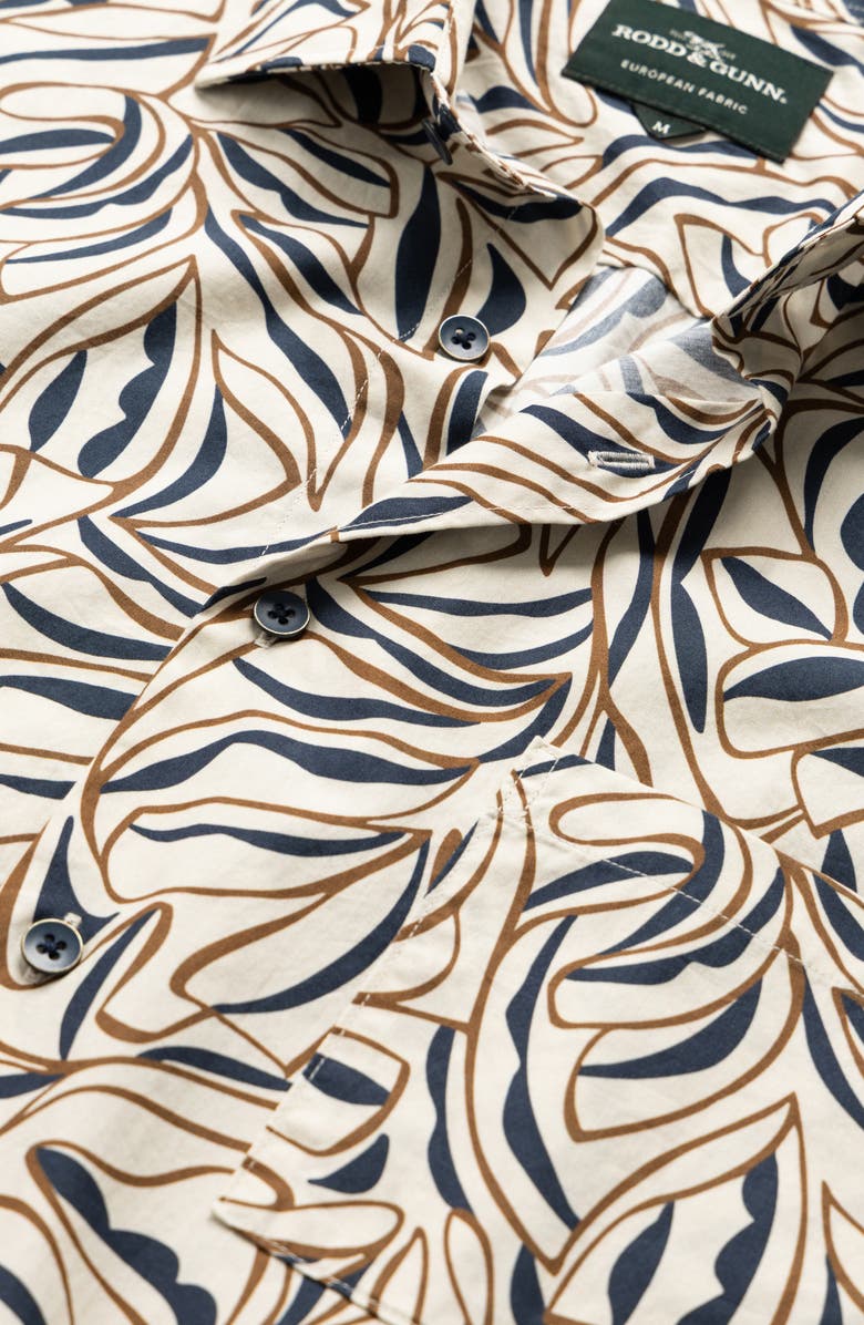 Rodd & Gunn Palmbrook Short Sleeve Button-Up Shirt, Alternate, color, Natural