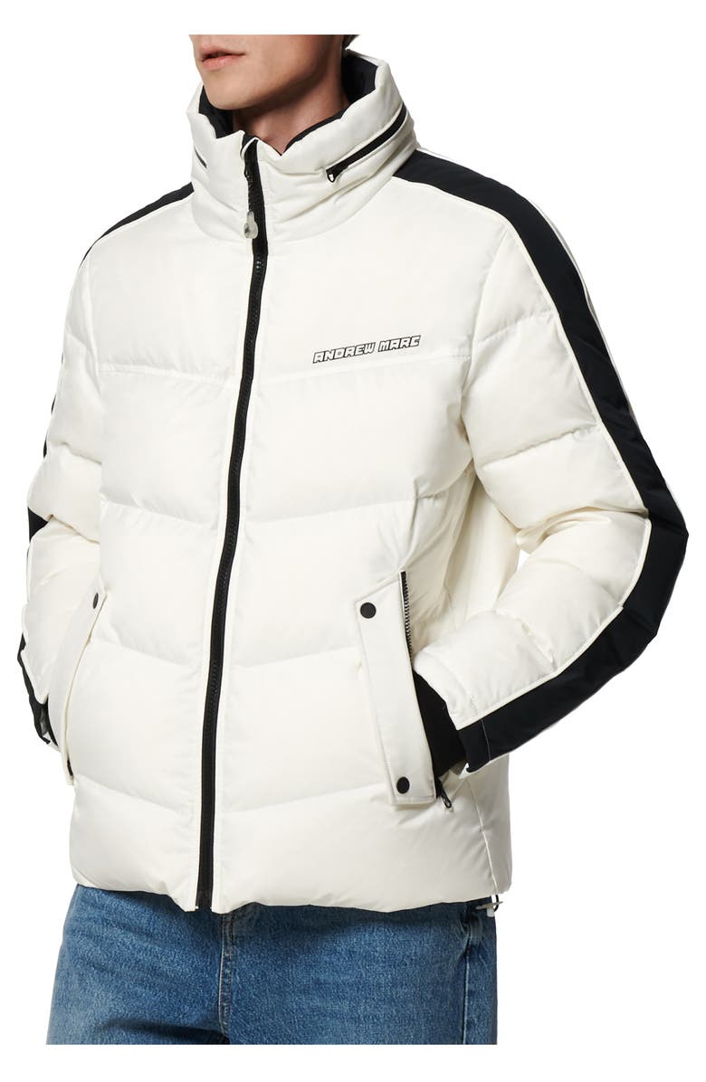 Andrew Marc Glow in the Dark Down Puffer Jacket, Alternate, color,