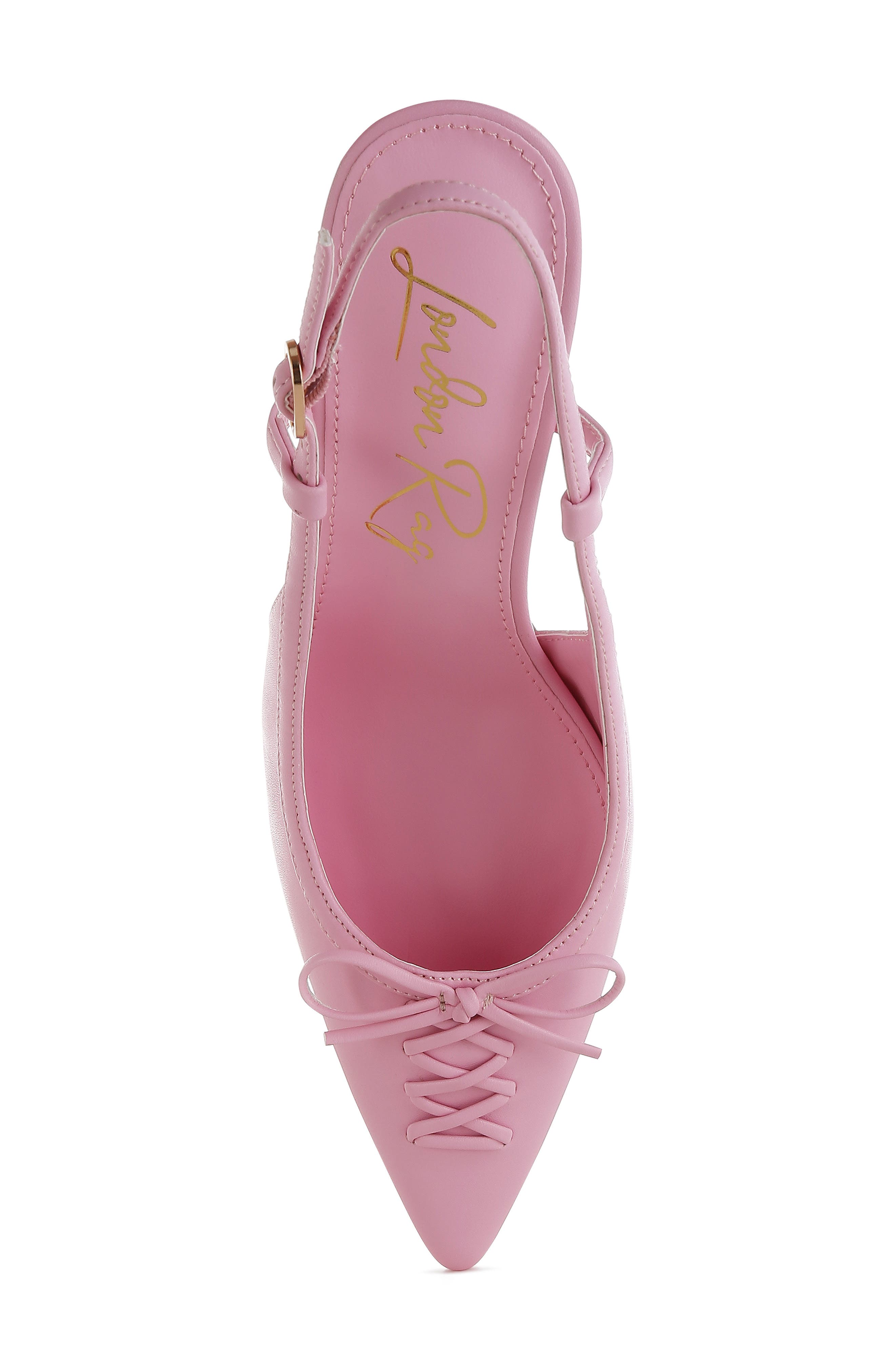 Danvers Pointed Toe Slingback Pump, Alternate, color, PINK