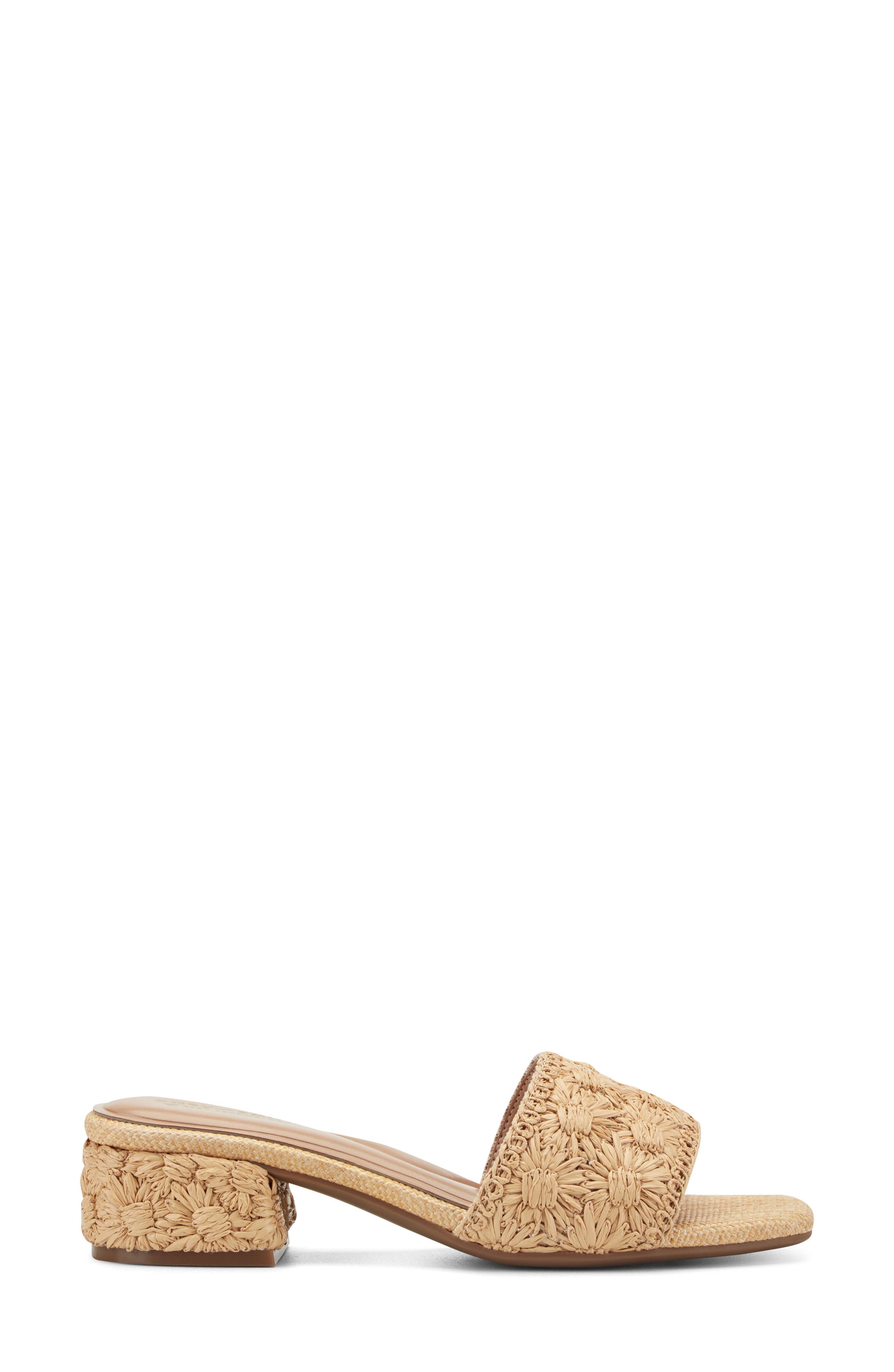 Easy Spirit Rosario Slide Sandal, Alternate, color, Light Natural