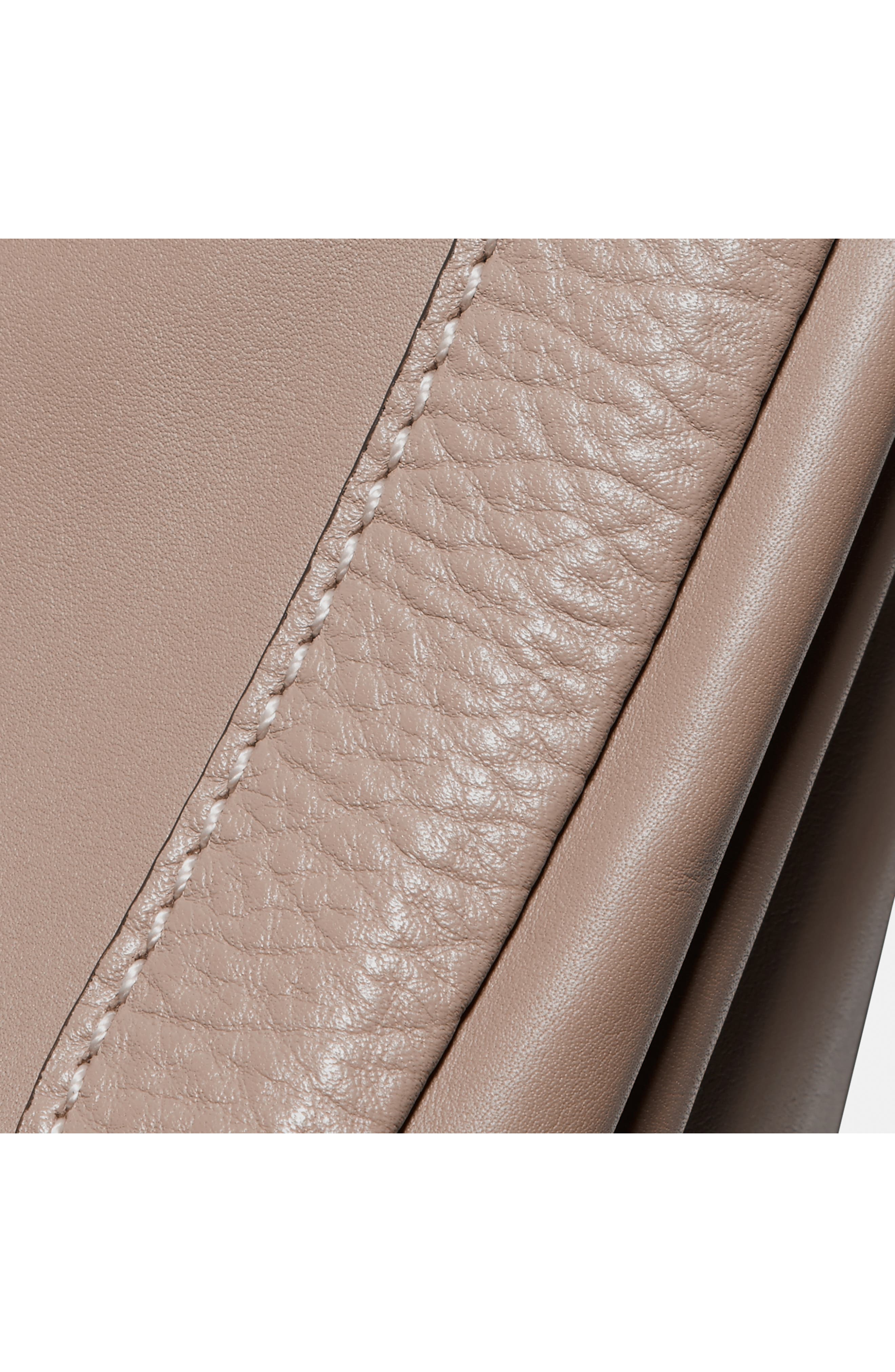 COACH Harmony Mixed Leather Hobo, Alternate, color, 