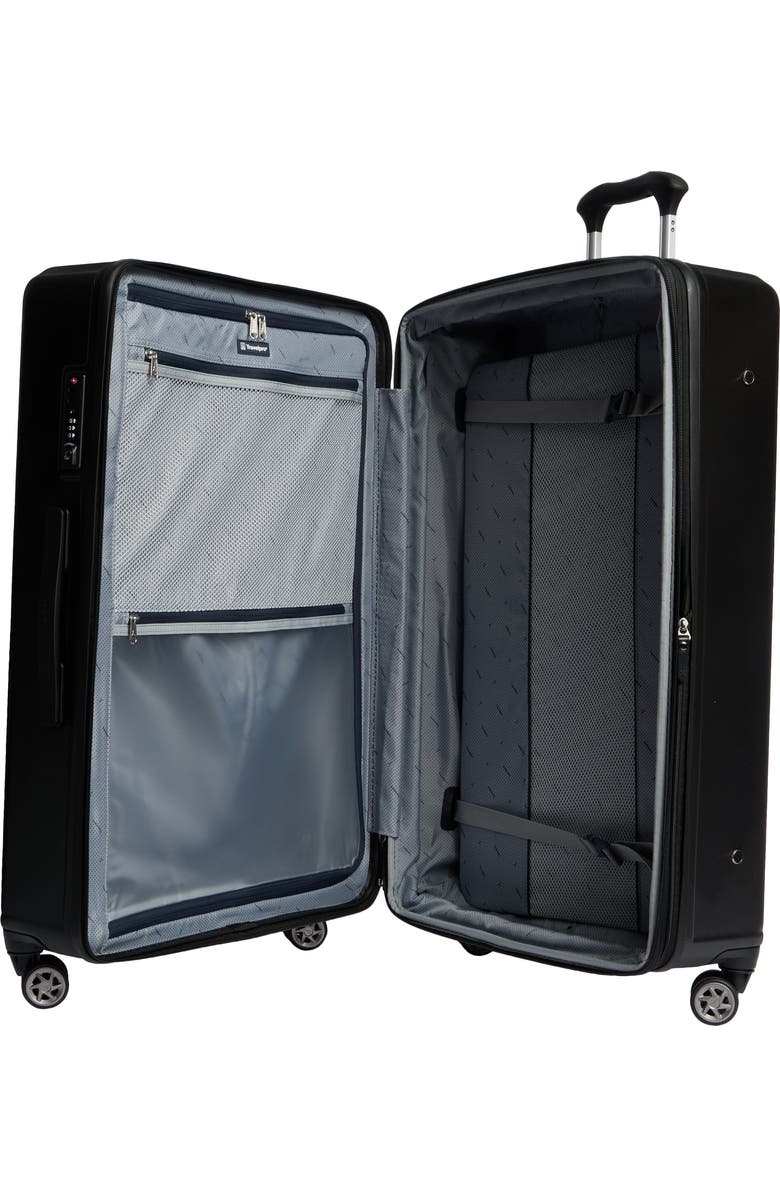 TRAVELPRO WAB 6 Large Check-In Expandable Hardside Spinner Suitcase, Alternate, color, Black