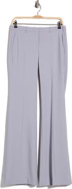 Theory Demitria 2 Wool Blend Flare Leg Pants