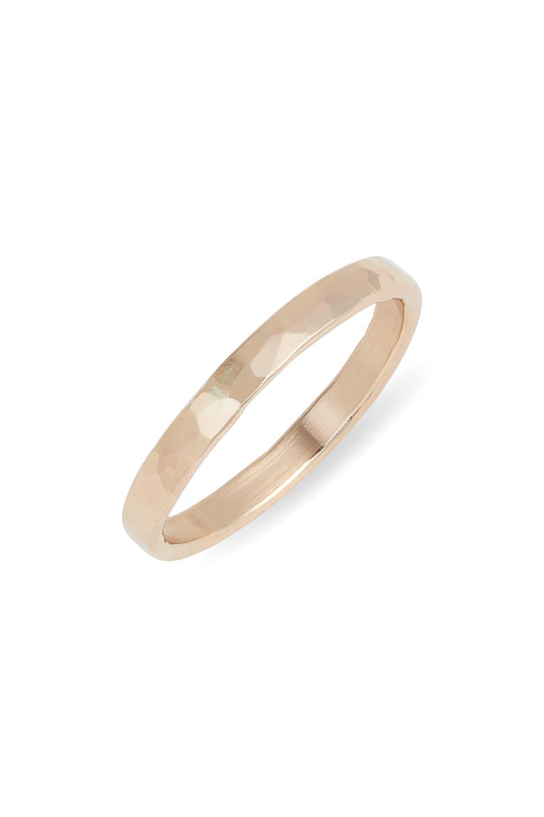 Coffee Band Ring, Main, color, GOLD FILL