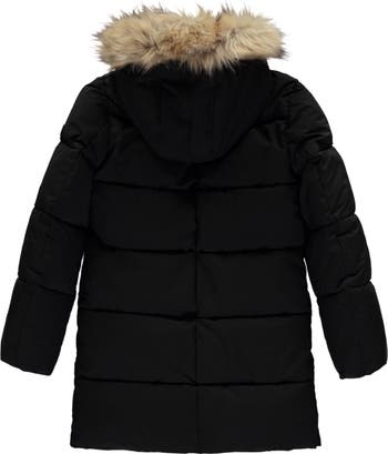 Kids' Expedition Faux Fur Trim Puffer Jacket