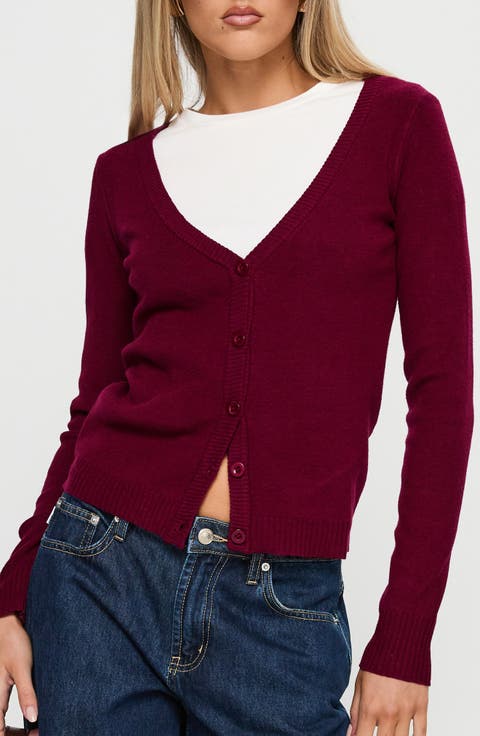 York V-Neck Cardigan