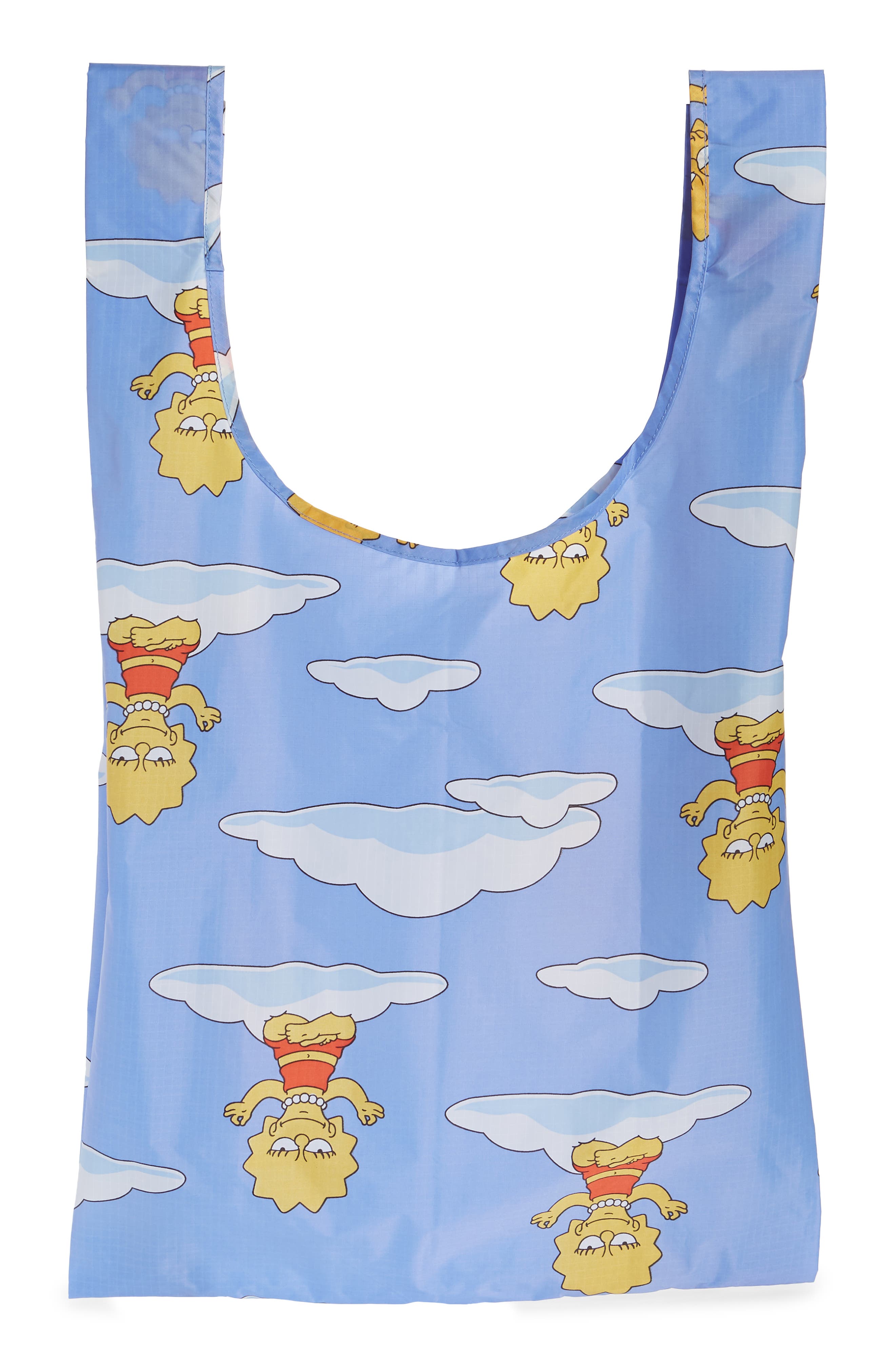 Baggu The Simpsons Set of 3 Standard Baggu Ripstop Nylon Totes, Alternate, color, 