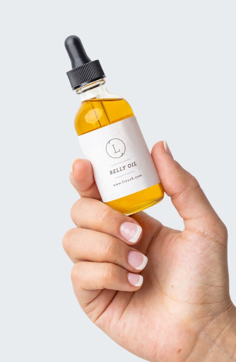 Lizush All-Natural Belly Oil - Pregnancy Skin Care, Main, color, NO COLOR