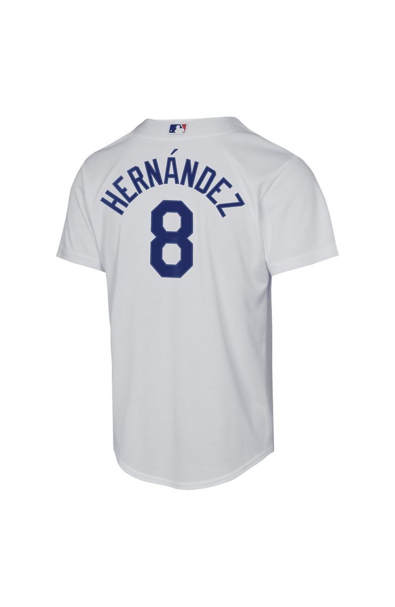 Nike Youth Nike Enrique Hernández White Los Angeles Dodgers Home Baseline Jersey, Alternate, color, White