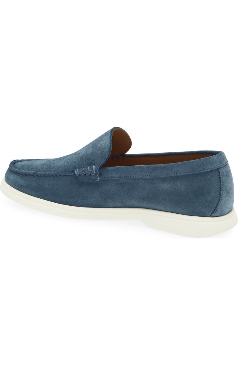 BOSS Sienne Moc Toe Loafer, Alternate, color, Open Blue