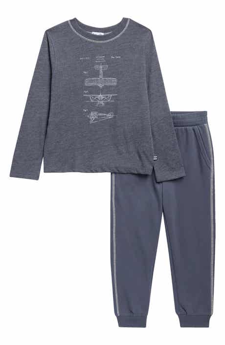 Kids' Aviation Academy Long Sleeve Shirt & Joggers Set