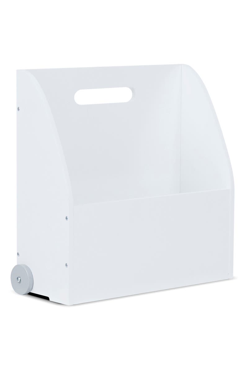 Teamson Kids Fantasy Fields 3-Pack Wheeled Dry Erase Bookcase Organizers, Alternate, color, 