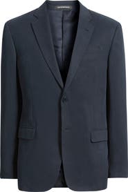 Emporio Armani Navy Suit Jacket