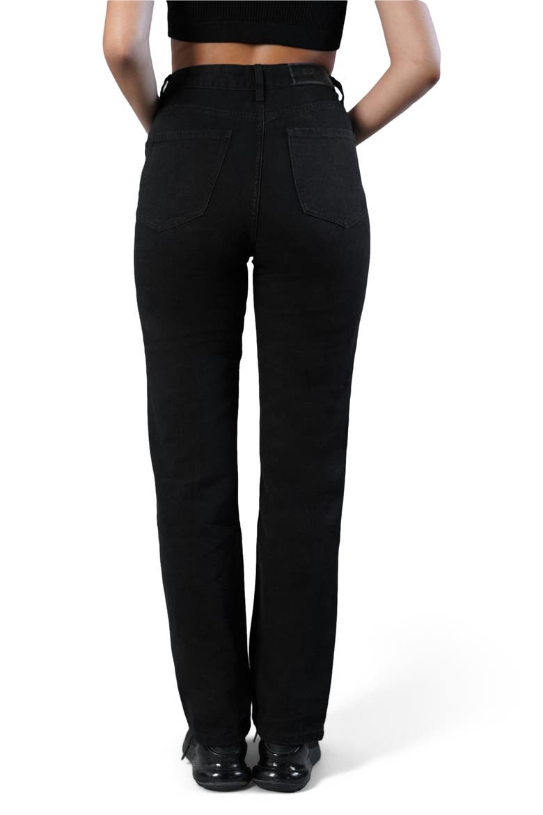 Monogram Jeans, Alternate, color, Black
