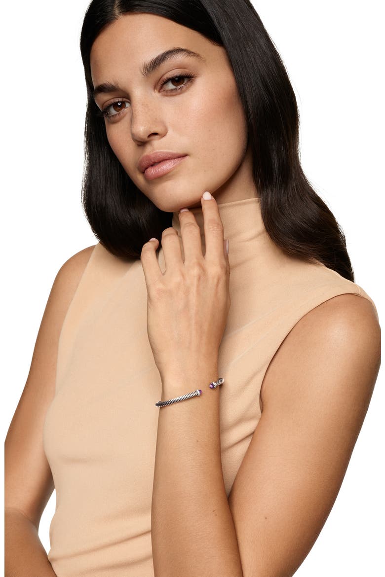 Cable Flex® Bracelet, Alternate, color, SILVER