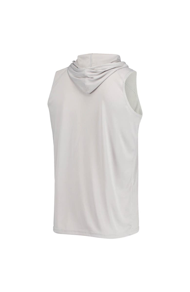 STITCHES Men's Stitches Gray San Diego Padres Sleeveless Pullover Hoodie, Alternate, color, Gray