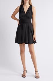 NIKKI LUND Belle Cross Back Minidress