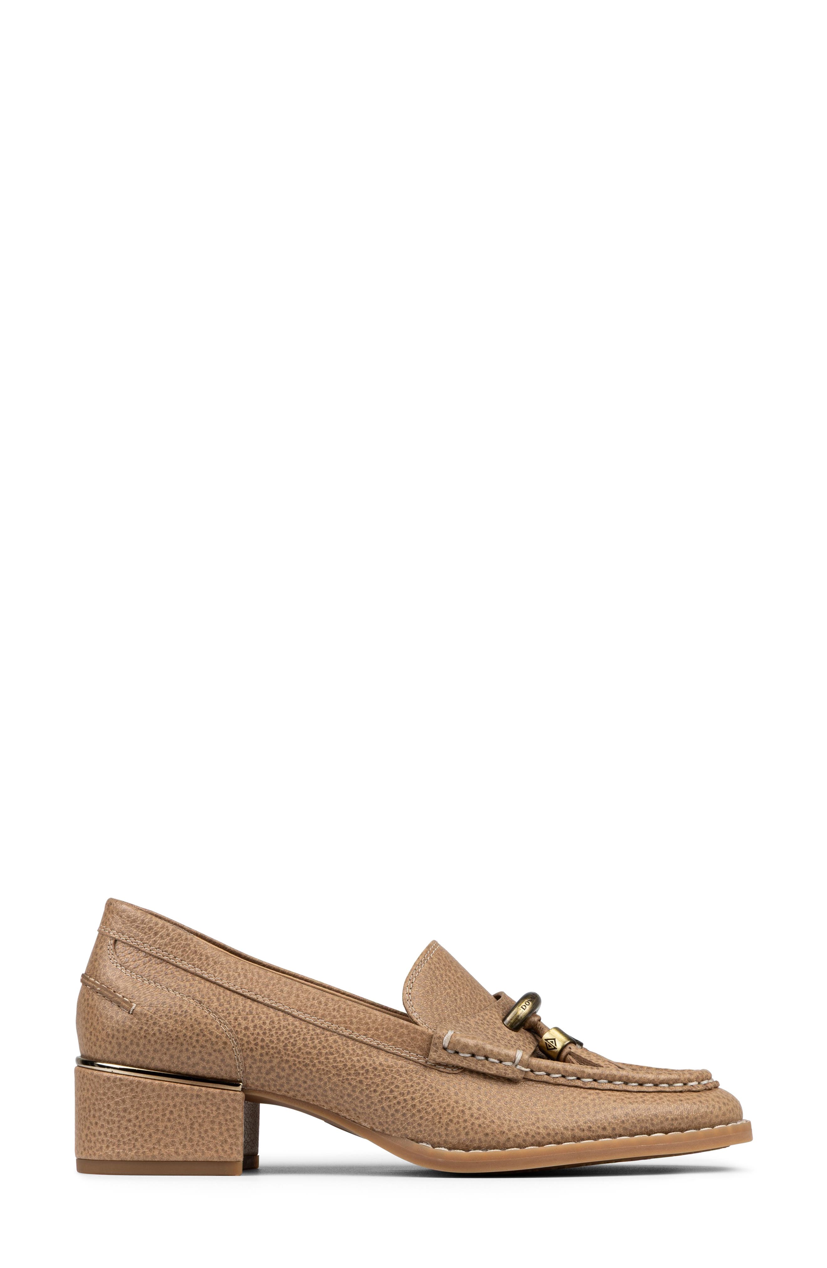 Mirabel Tassel Loafer, Alternate, color, TOBACCO