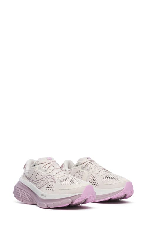 Saucony Womens  Guide 18 In Moon/quail