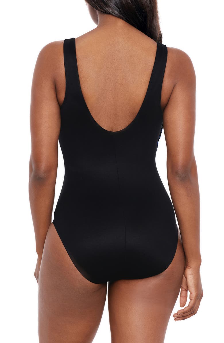 Miraclesuit<sup>®</sup> Dot Come Brio One-Piece Swimsuit, Alternate, color, 
