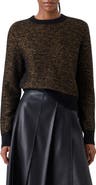 Akris Metallic Cashmere Blend Sweater