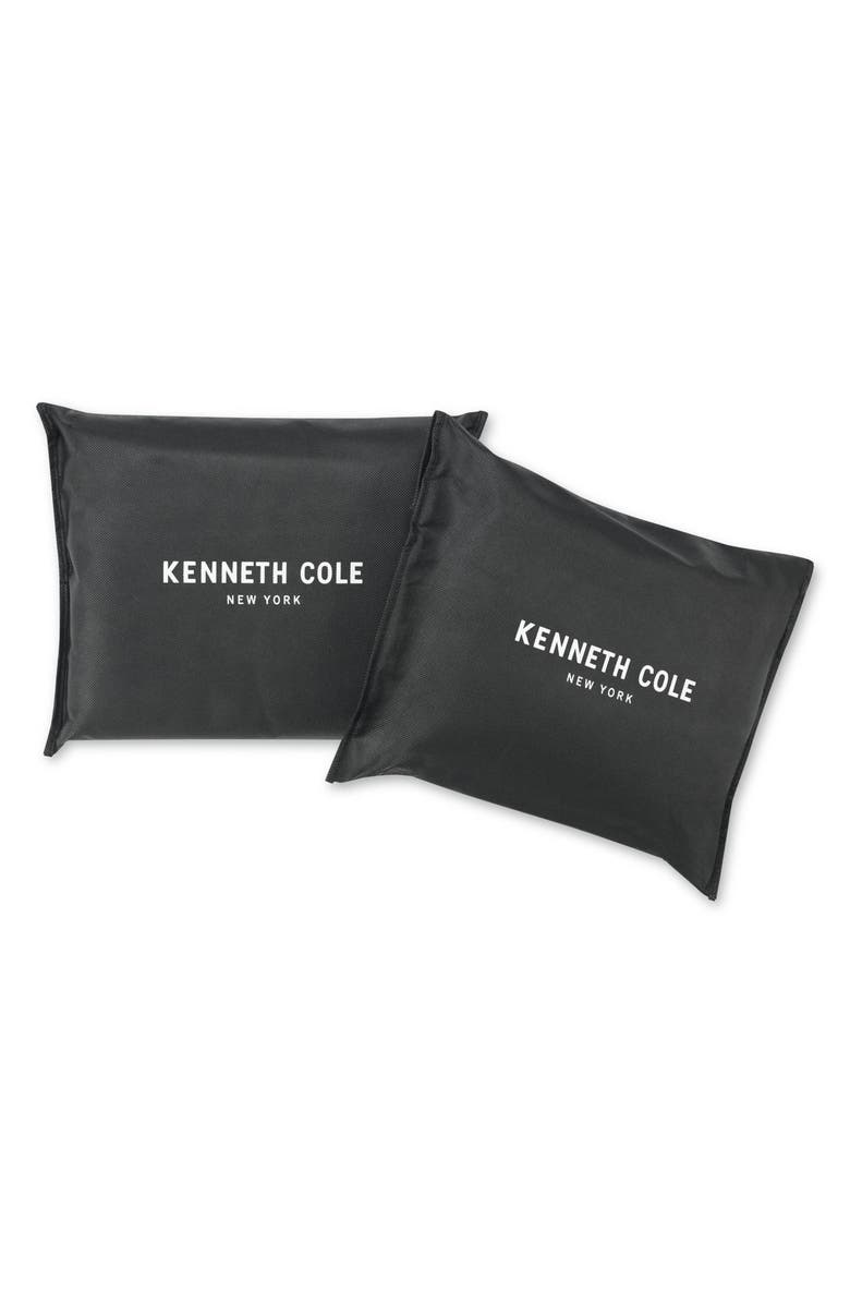 Kenneth Cole Holden Grid Print Comforter Set, Alternate, color, Indigo
