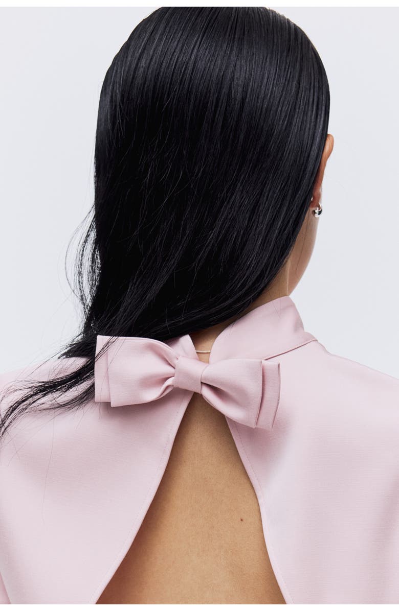 H&M Open-back Top, Alternate, color, Light Pink