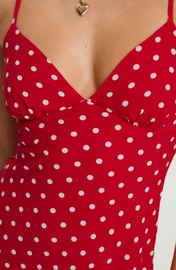 Chara Polka Dot Minidress
