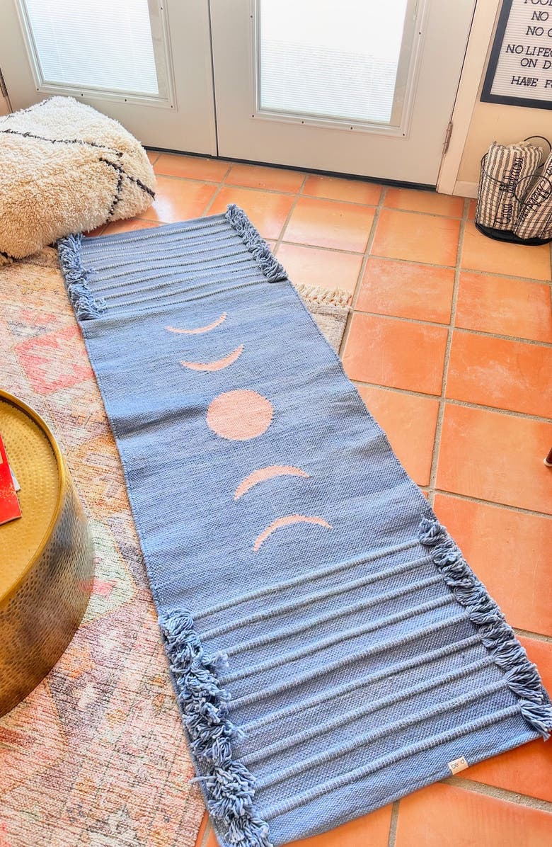 Bennd Super Moon Ayurvedic Yoga Mat, Alternate, color, Indigo