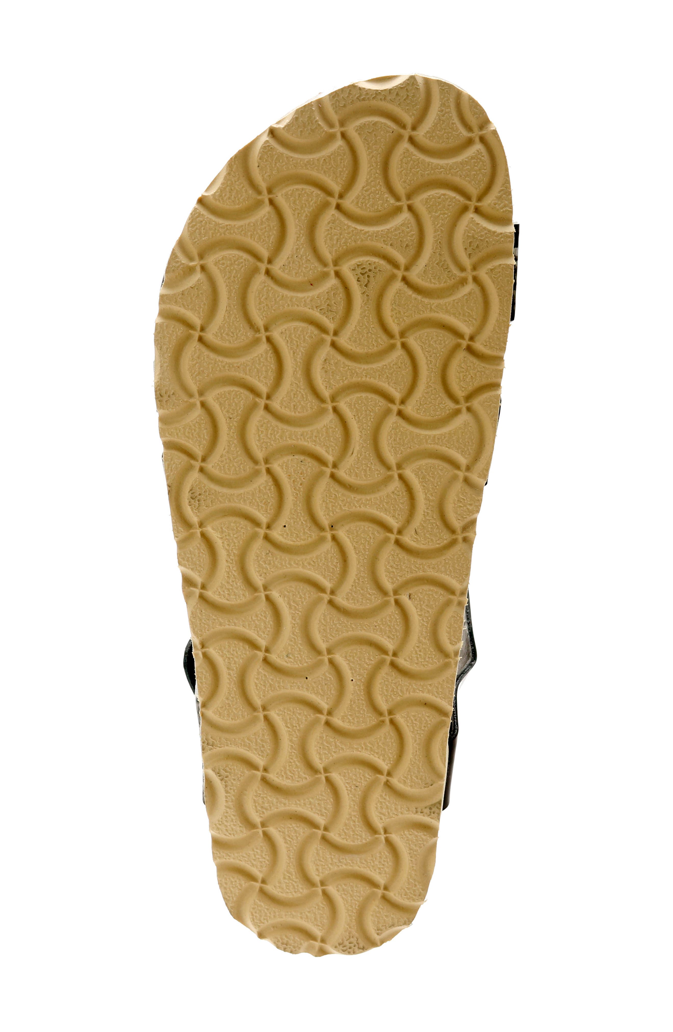 Warm Strappy Slide Sandal, Alternate, color, CAMEL