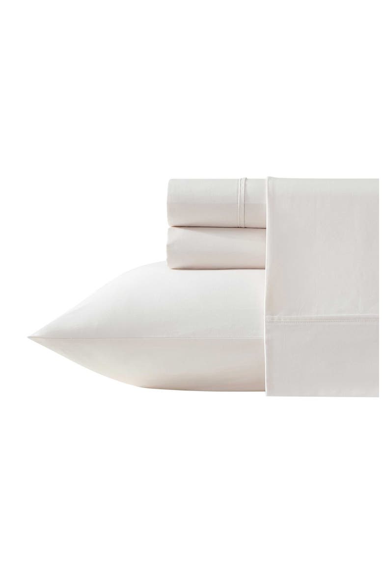 Egyptian Cotton Percale Sheet Set, Main, color, LIGHT PINK
