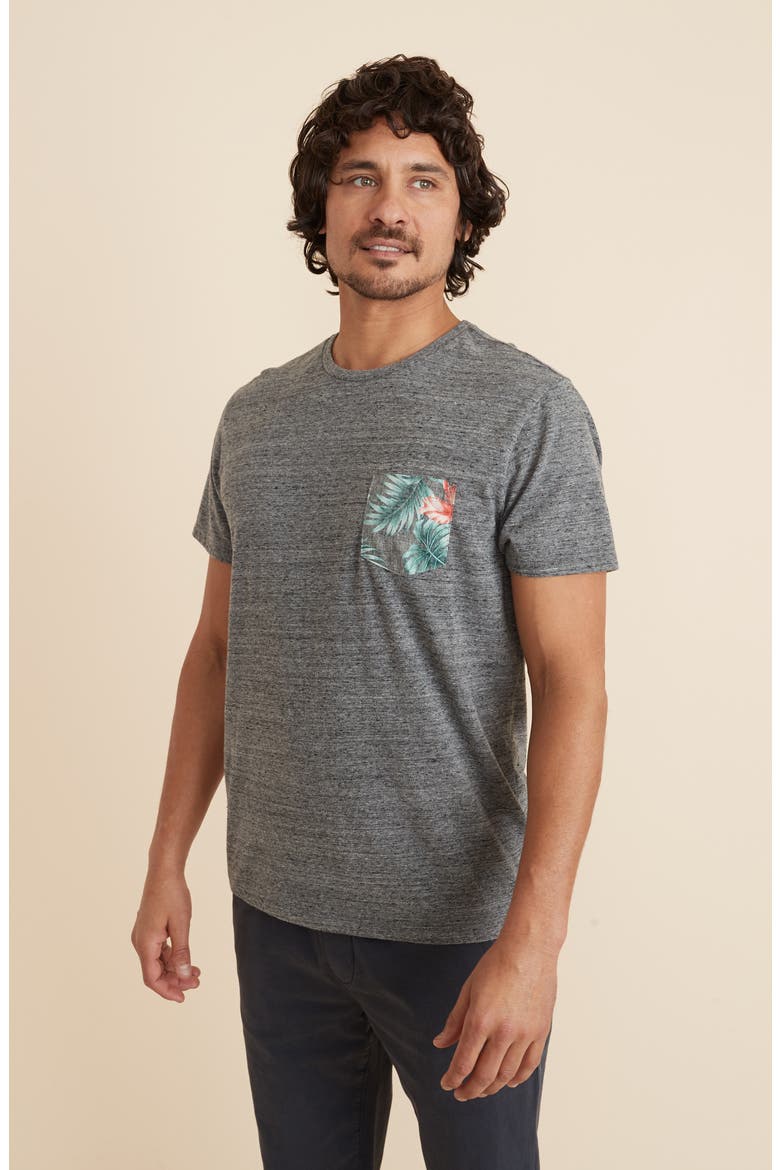 Neppy Pocket T-Shirt, Alternate, color, HEATHER GREY NEPS