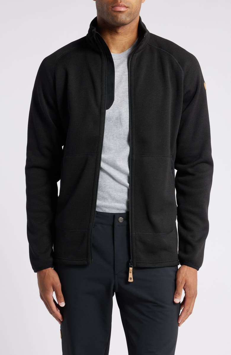 Fjällräven Övik Fleece Zip Sweater, Main, color,