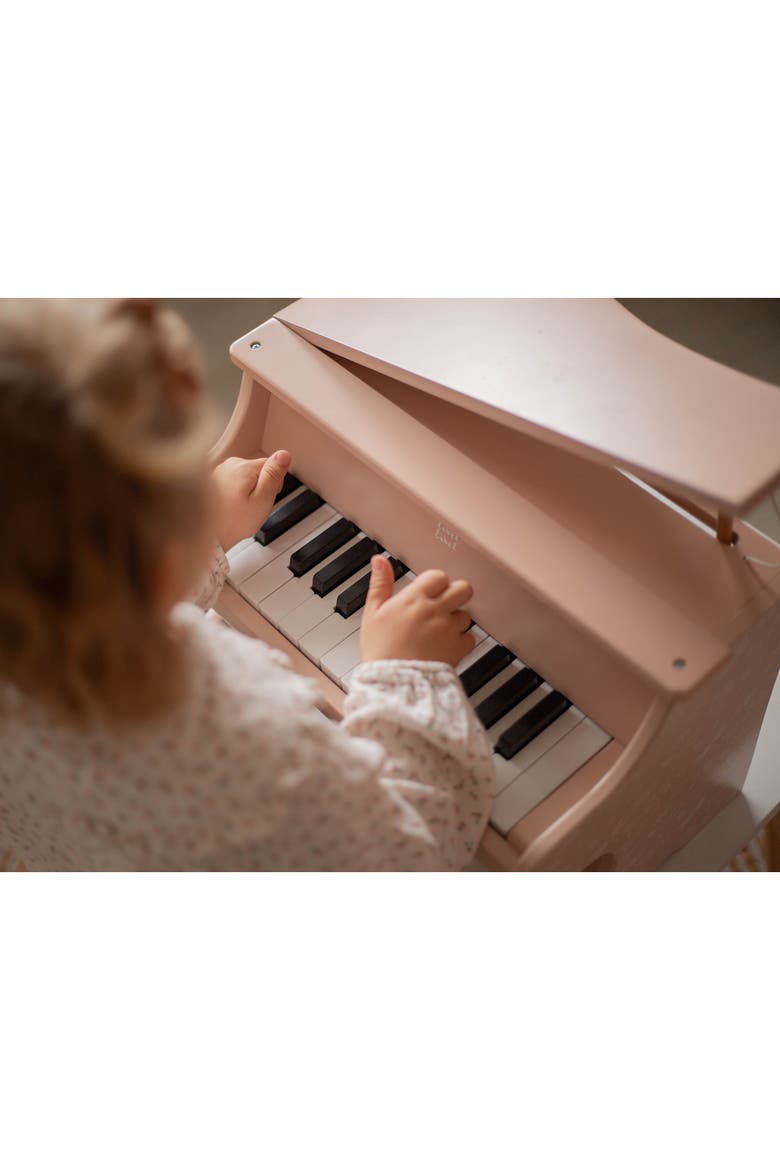 Wooden Piano Pink Musical Instrument Toy, Dragonfly & Nature,3+, Alternate, color, Multicolored