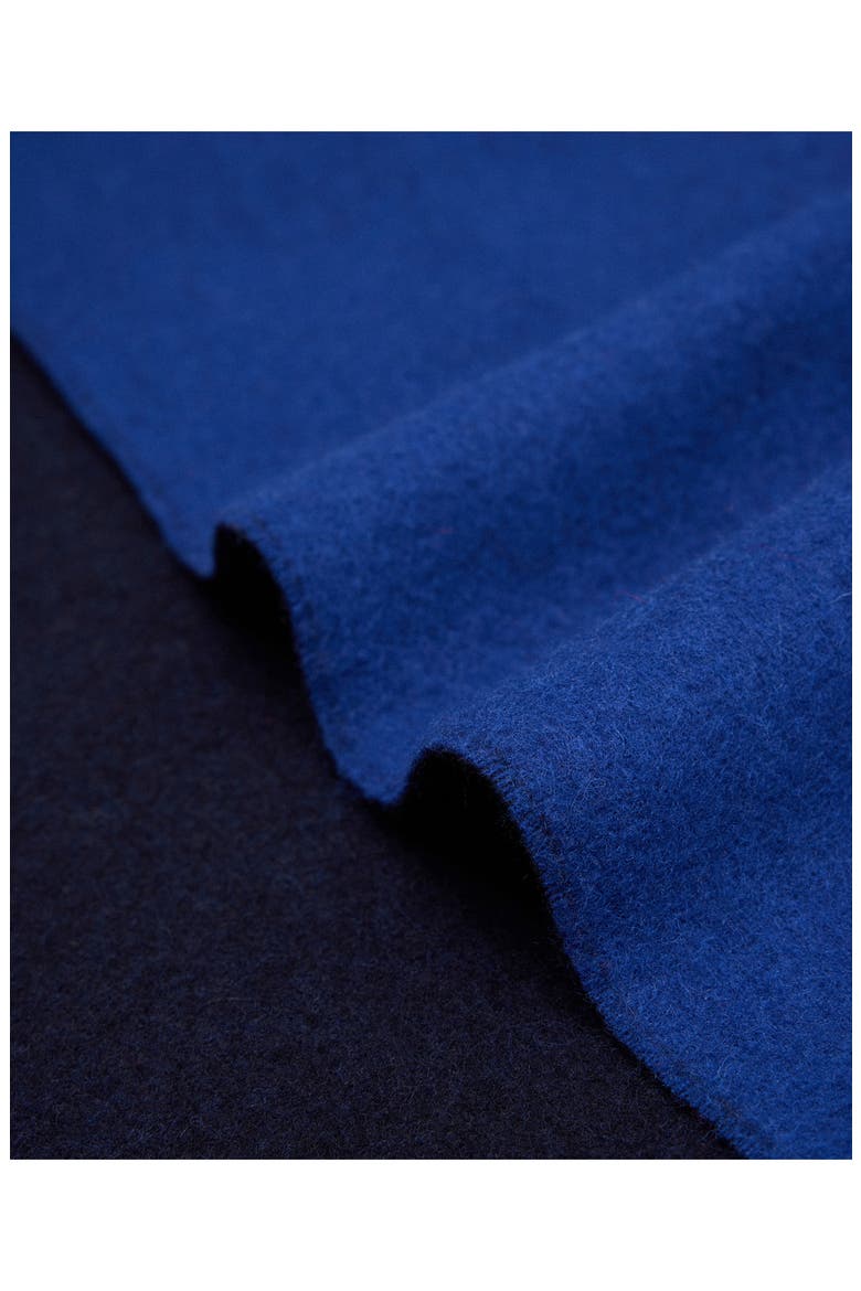Reversible Wool Scarf, Alternate, color, BLUE