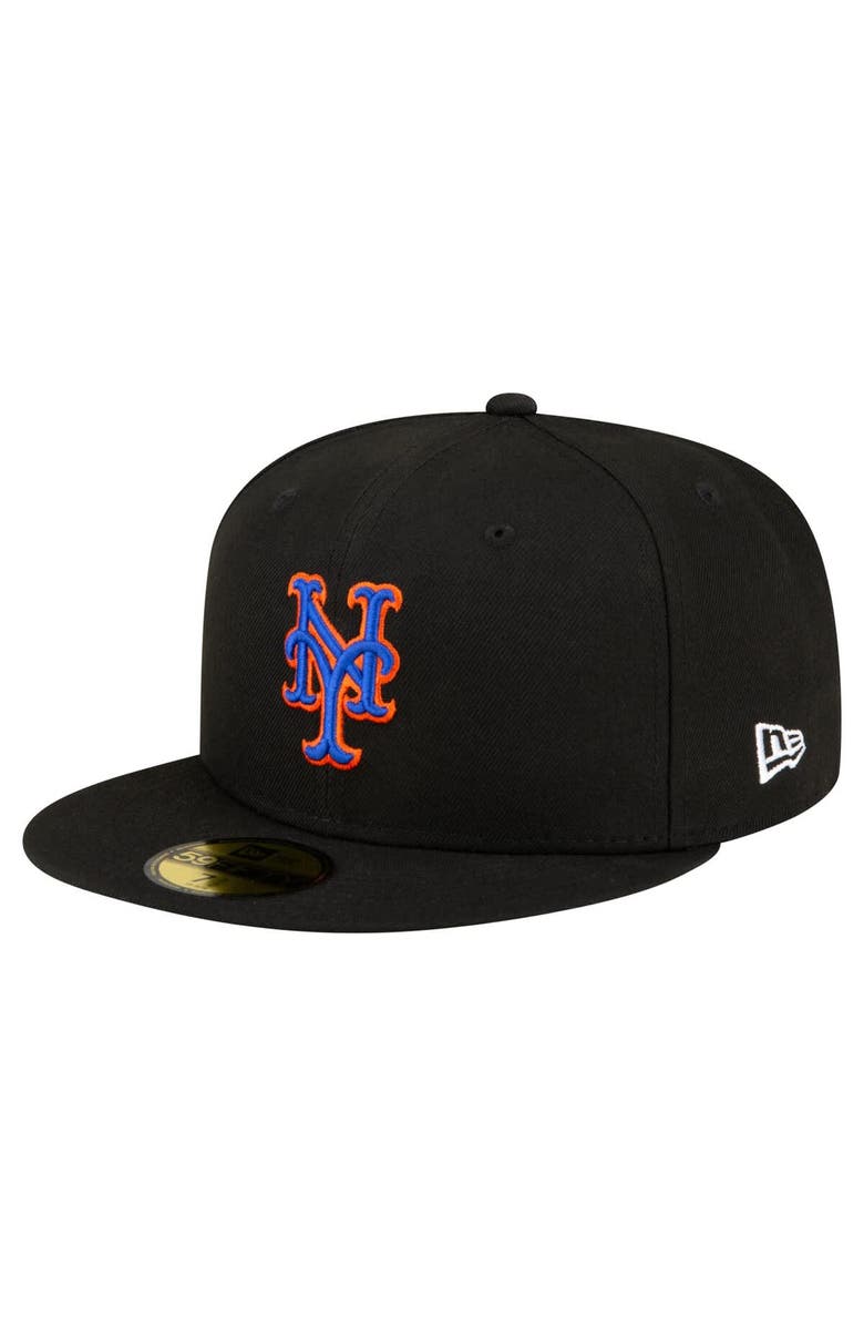 New Era Men's New Era Black New York Mets 2025 MLB Little League Classic 59FIFTY Fitted Hat, Alternate, color, 