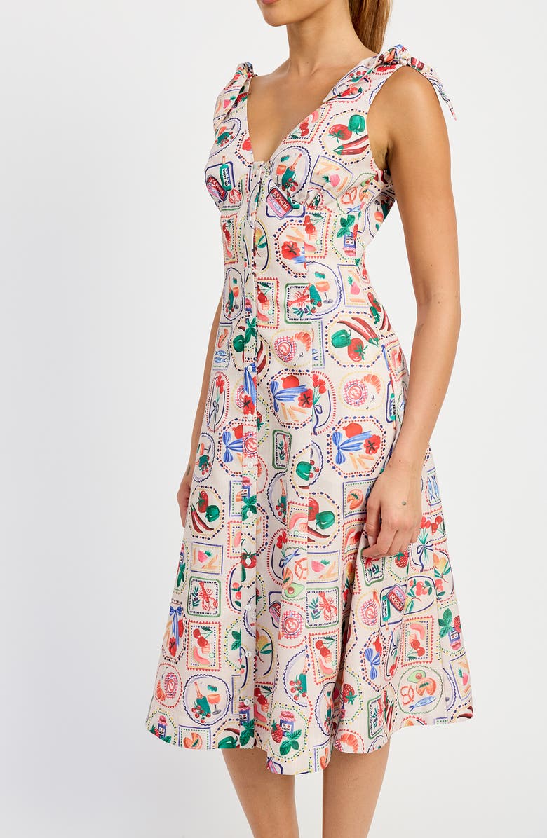 En Saison Nayeli Midi Sundress, Alternate, color, 