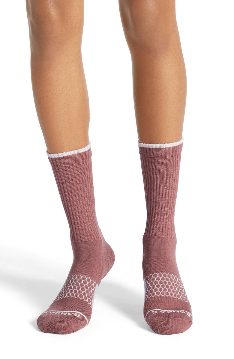Bombas Merino Wool Blend Crew Socks, Alternate, color,